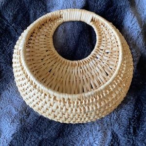 Vintage Rattan Basket